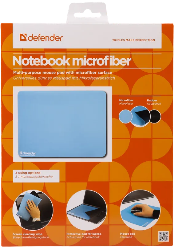 Defender - Подложка за мишка Notebook microfiber