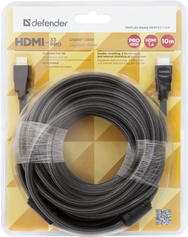 Defender - Цифров кабел HDMI-33PRO