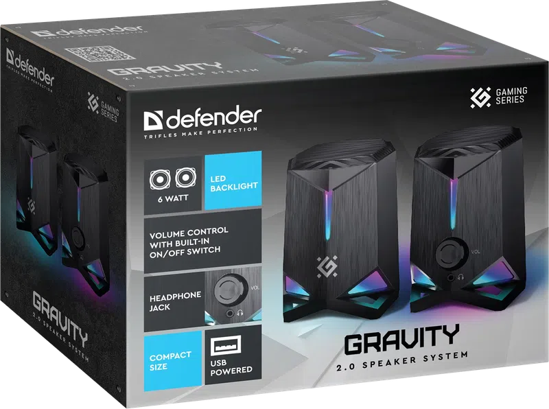 Defender - 2.0 система високоговорители Gravity
