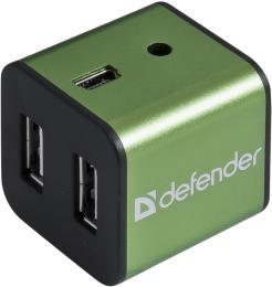 Defender - Универсален USB хъб Quadro Iron