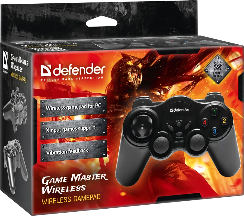 Defender - Безжичен геймпад GAME MASTER WIRELESS