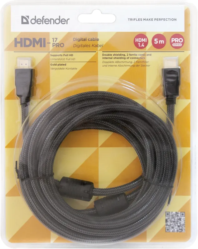 Defender - Цифров кабел HDMI-17PRO