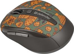 Defender - Безжична оптична мишка To-GO MS-585