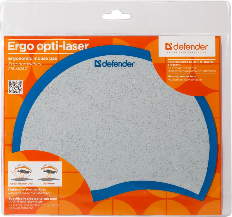 Defender - Подложка за мишка Ergo opti-laser