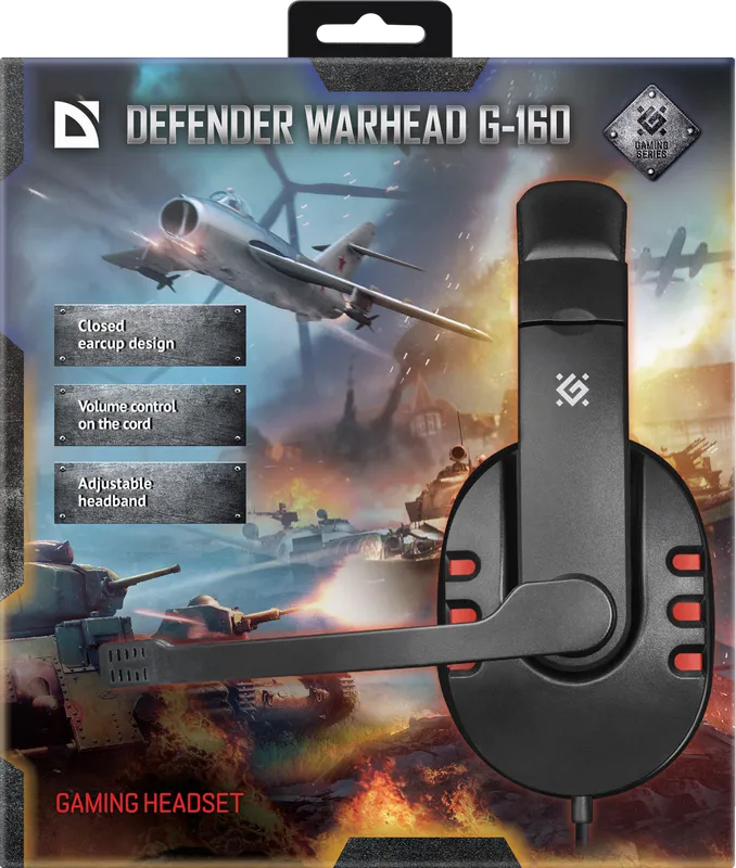 Defender - Слушалки за игри Warhead G-160