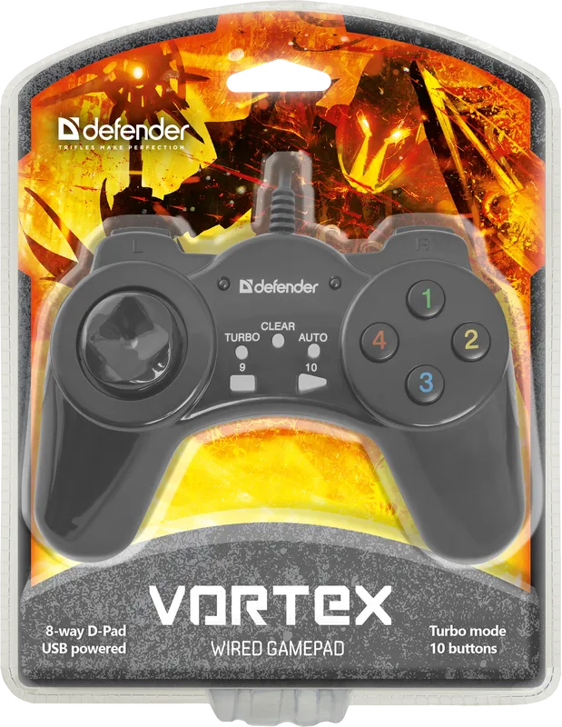 Defender - Геймпад с кабел Vortex