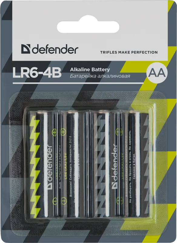Defender - Алкална батерия LR6-4B