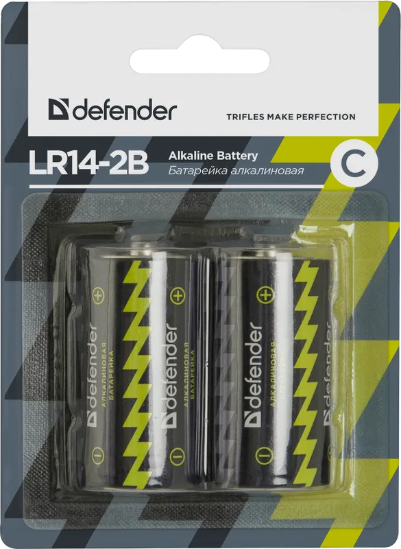 Defender - Алкална батерия LR14-2B
