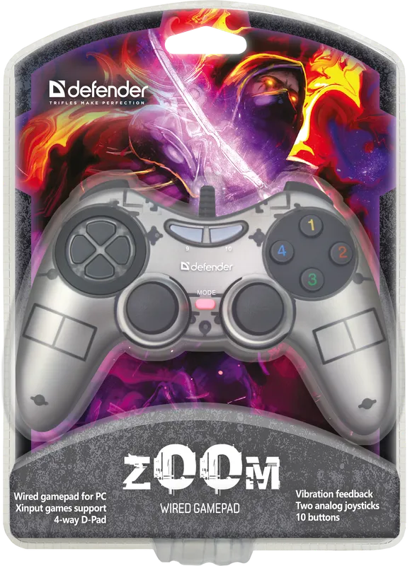 Defender - Геймпад с кабел Zoom