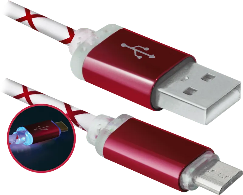 Defender - USB кабел USB08-03LT USB2.0