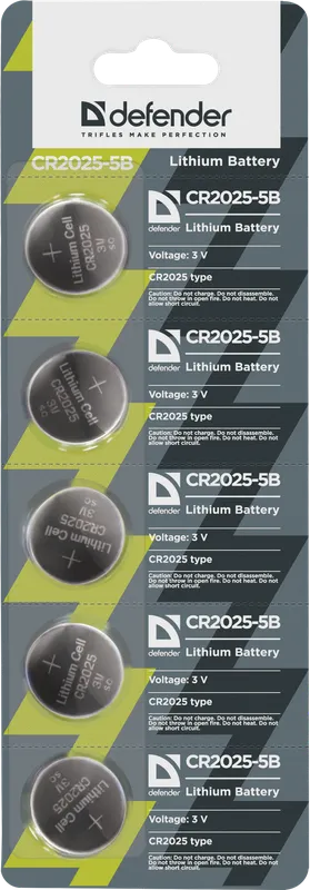 Defender - Батерия литиева CR2025-5B