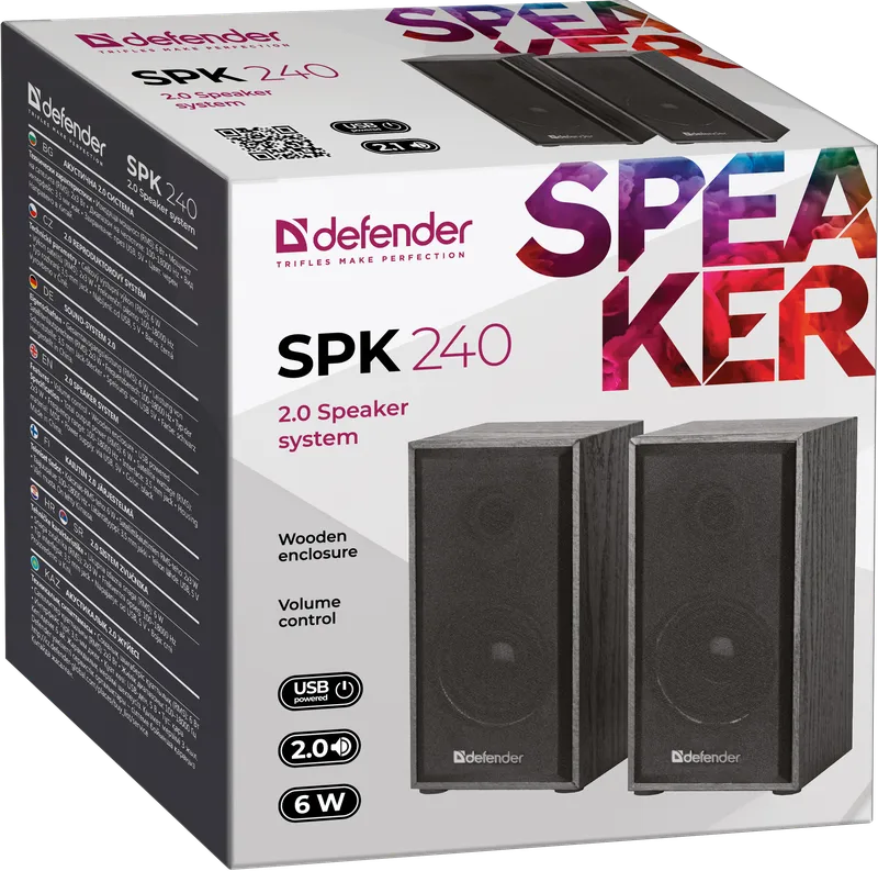 Defender - 2.0 система високоговорители SPK 240