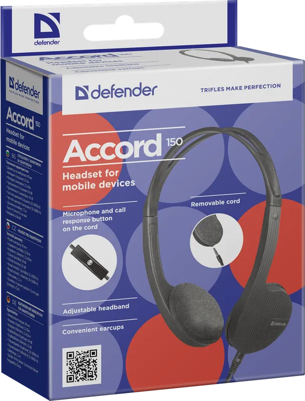 Defender - Слушалки за мобилни устройства Accord 150