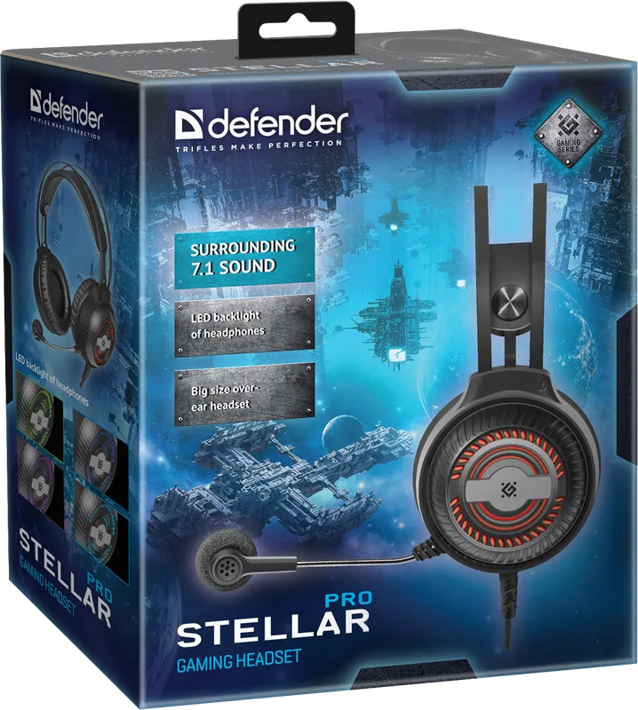 Defender - Слушалки за игри Stellar Pro