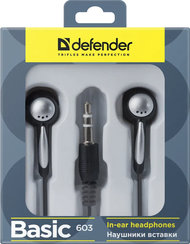 Defender - Слушалки за поставяне в ушите Basic 603