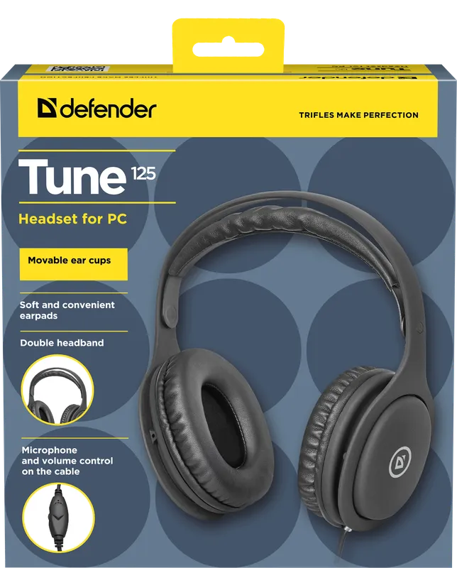 Defender - Слушалки за компютър Tune 125