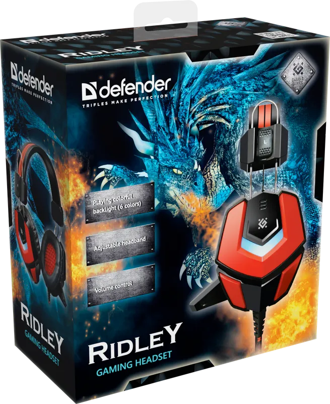 Defender - Слушалки за игри Ridley