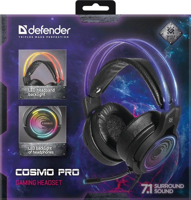 Defender - Слушалки за игри Cosmo Pro
