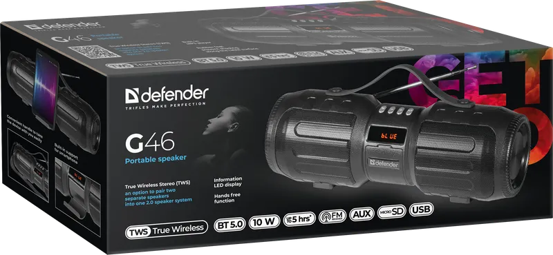 Defender - Преносим високоговорител G46
