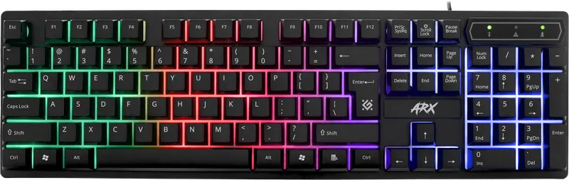 Defender - Кабелна клавиатура за игри Arx GK-196L