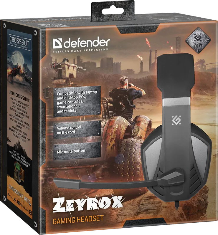 Defender - Слушалки за игри Zeyrox