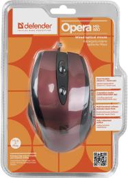 Defender - Жична оптична мишка Opera MB-880