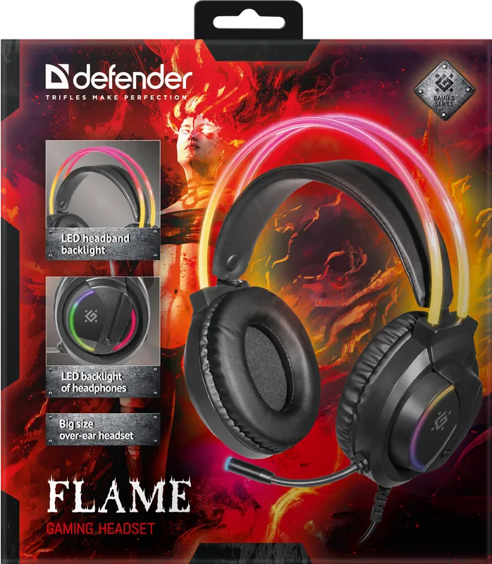 Defender - Слушалки за игри Flame
