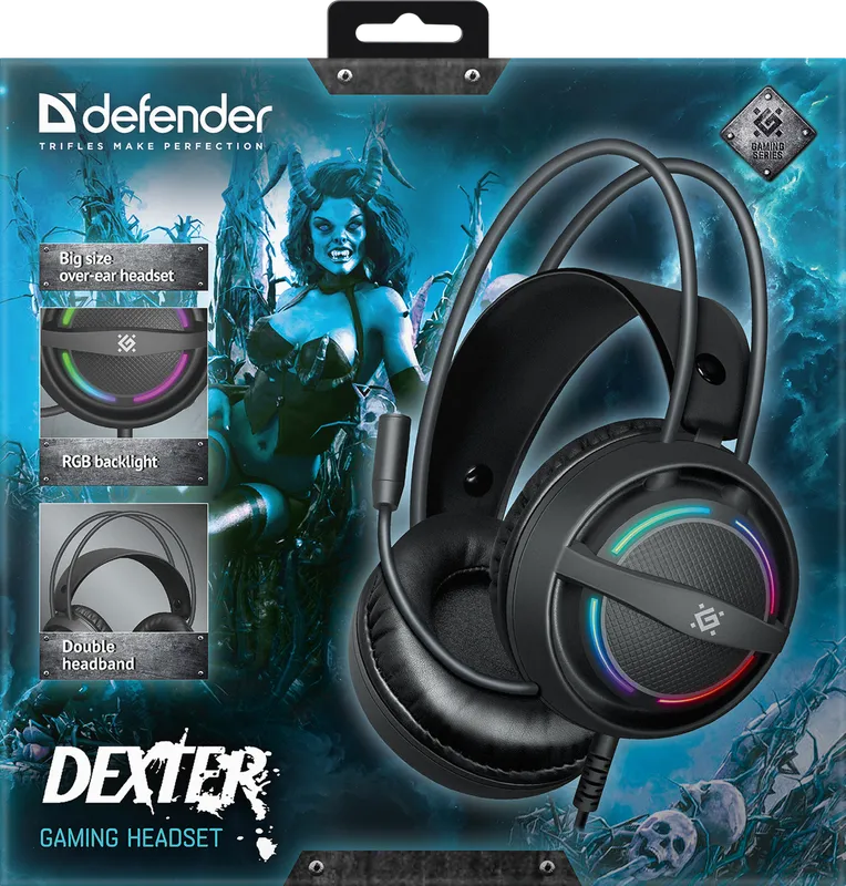 Defender - Слушалки за игри Dexter