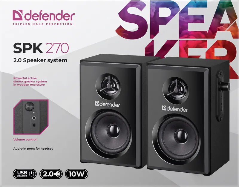 Defender - 2.0 система високоговорители SPK 270