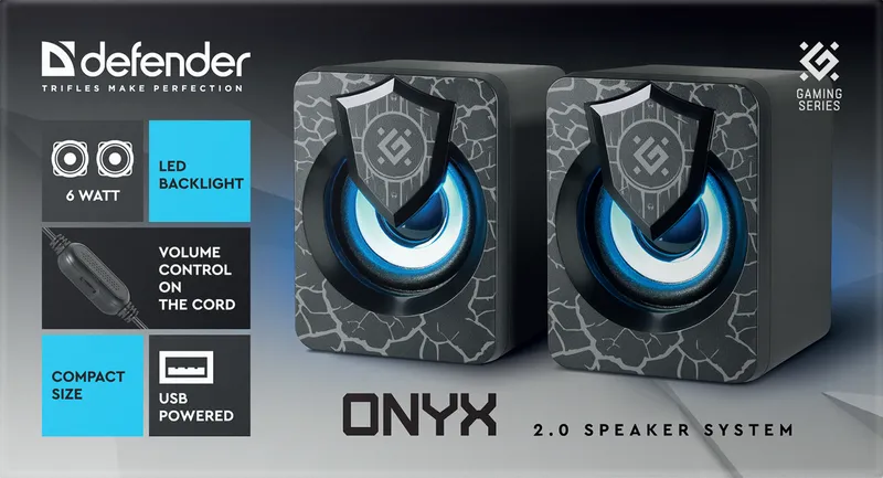 Defender - 2.0 система високоговорители Onyx