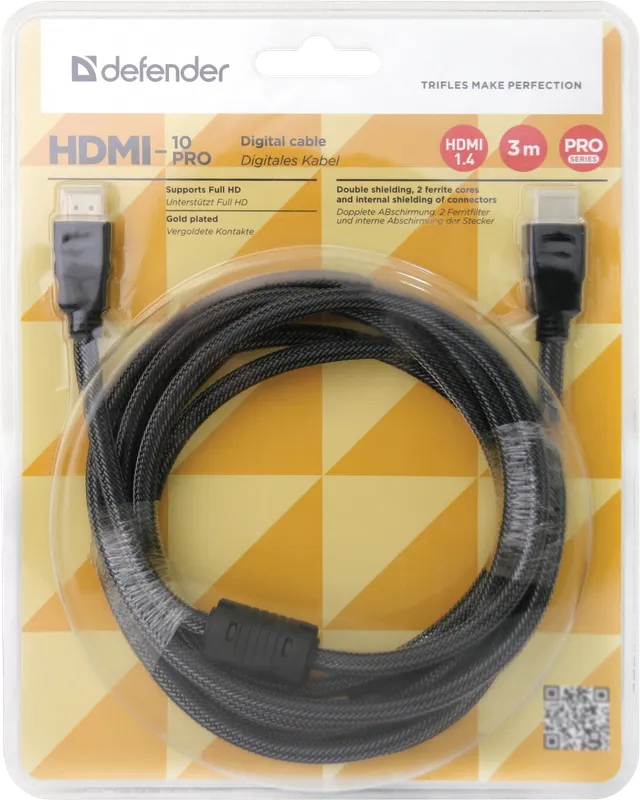 Defender - Цифров кабел HDMI-10PRO