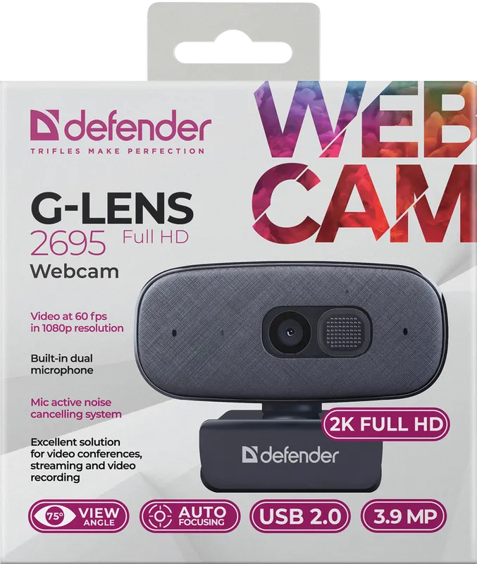 Defender - Уебкамера G-lens 2695 FullHD