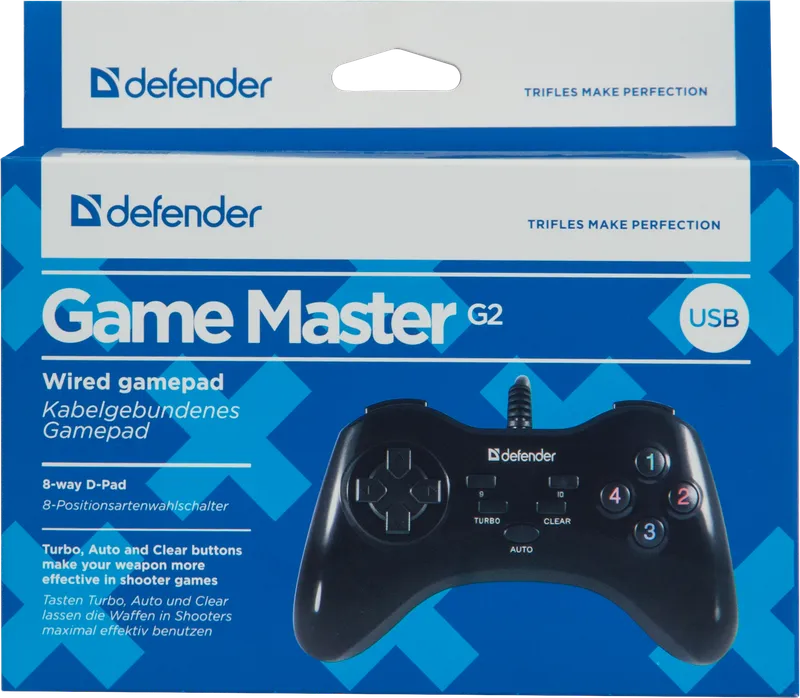 Defender - Геймпад с кабел GAME MASTER G2