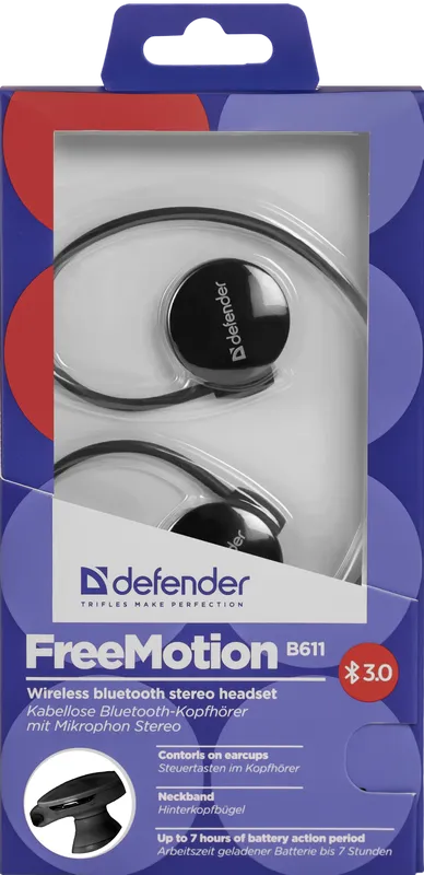 Defender - Безжични стерео слушалки FreeMotion B611
