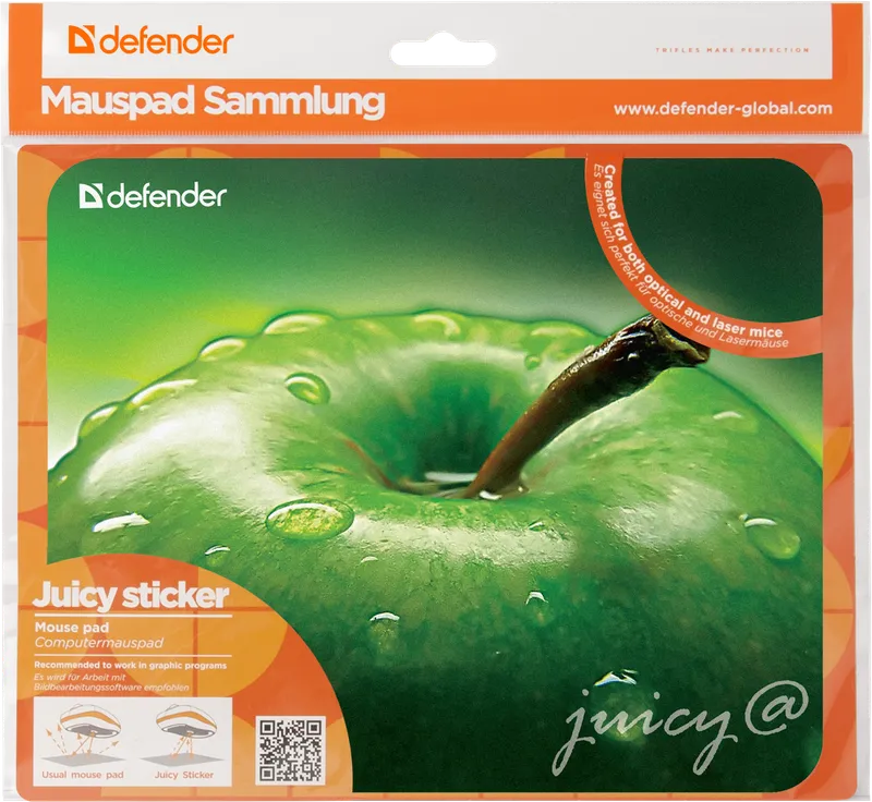 Defender - Подложка за мишка Juicy sticker