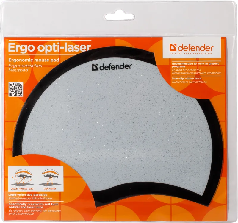 Defender - Подложка за мишка Ergo opti-laser