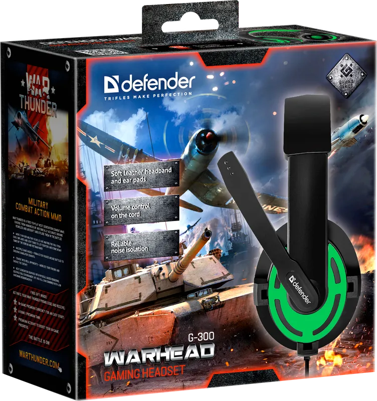 Defender - Слушалки за игри Warhead G-300