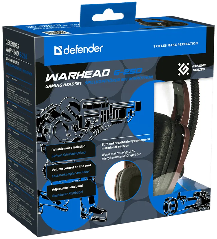 Defender - Слушалки за игри Warhead G-250