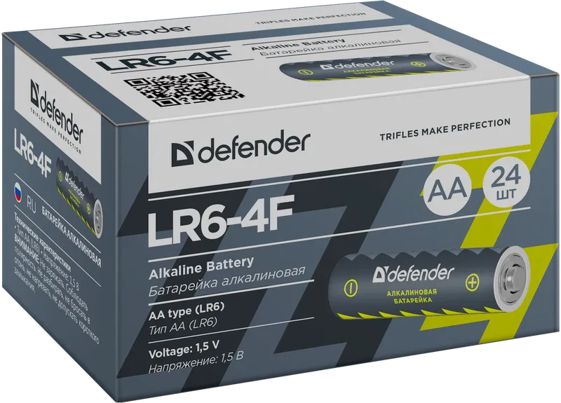 Defender - Алкална батерия LR6-4F