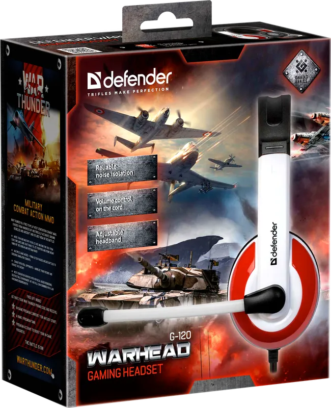 Defender - Слушалки за игри Warhead G-120