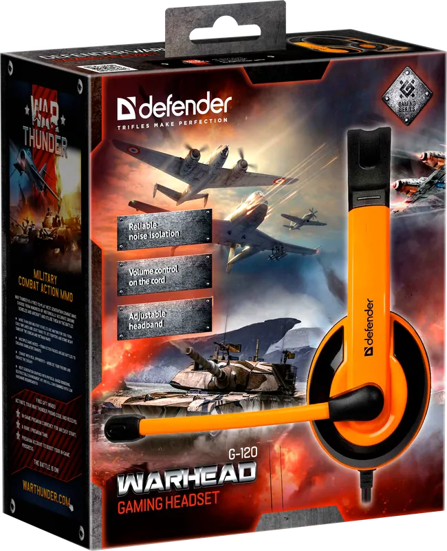 Defender - Слушалки за игри Warhead G-120