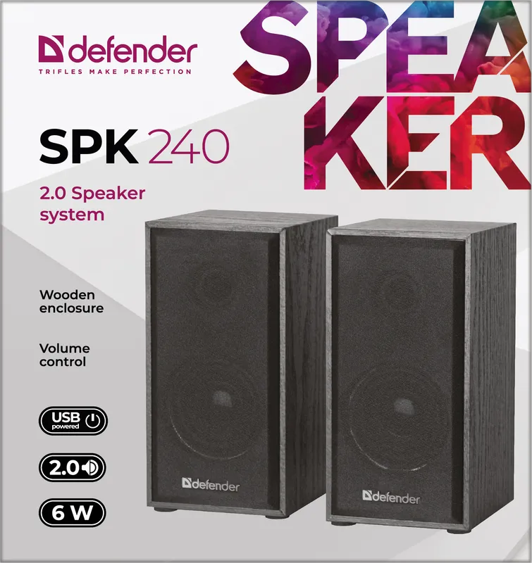 Defender - 2.0 система високоговорители SPK 240