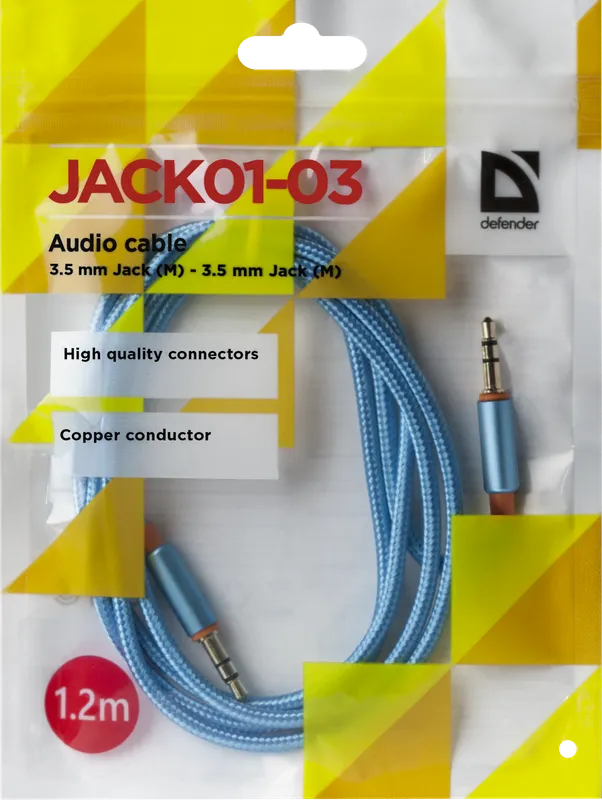 Defender - Аудио кабел JACK01-03