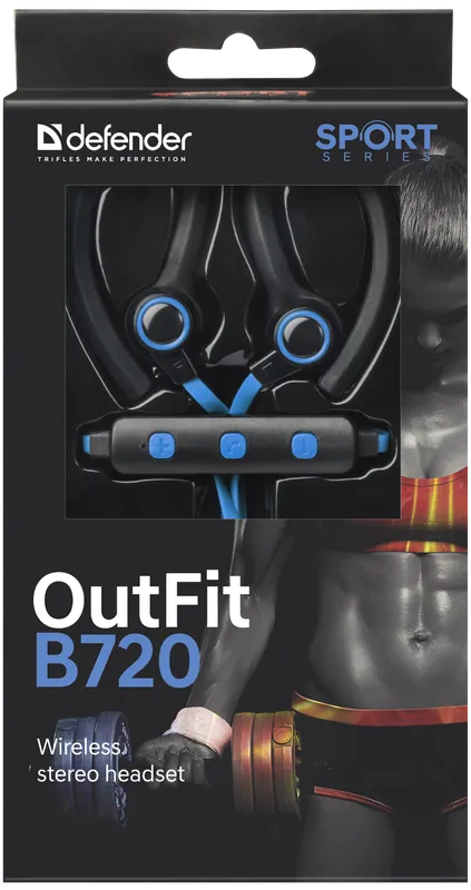 Defender - Безжични стерео слушалки OutFit B720