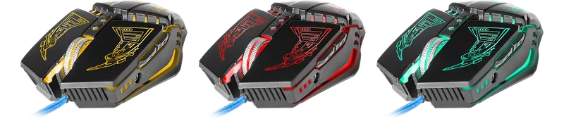 Defender - Жична мишка за игри Halo Z GM-430L