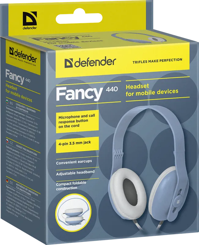 Defender - Слушалки за мобилни устройства Fancy 440