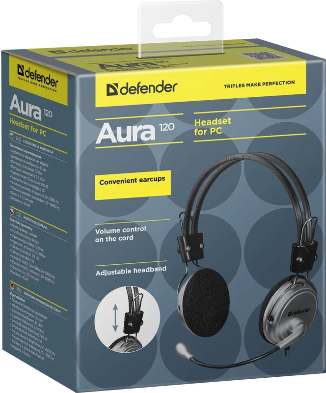 Defender - Слушалки за компютър Aura 120