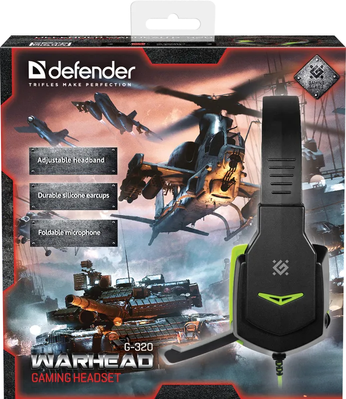Defender - Слушалки за игри Warhead G-320