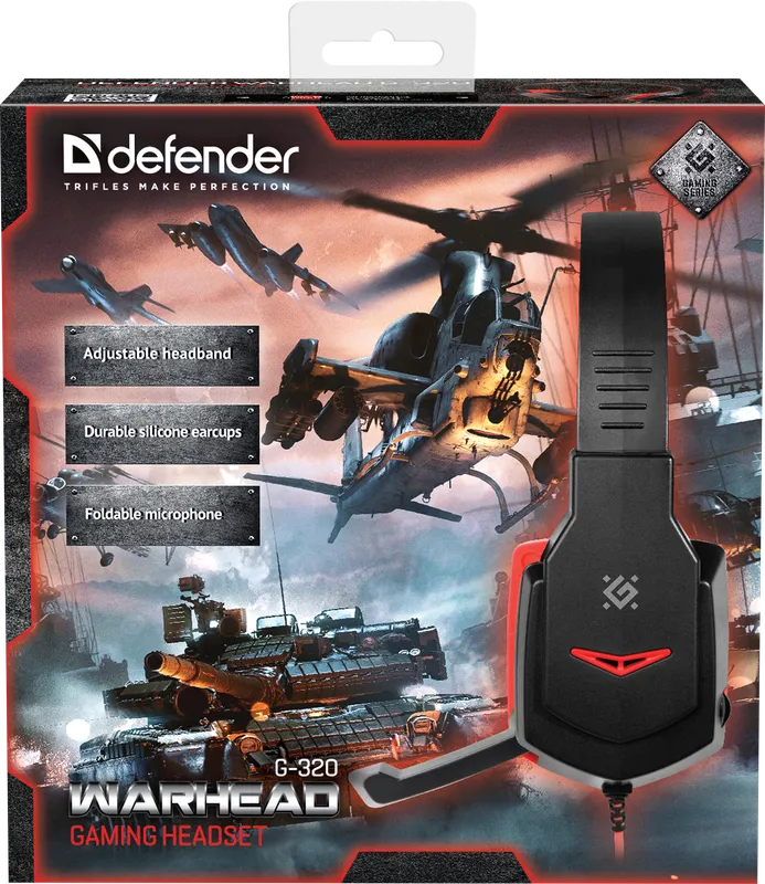 Defender - Слушалки за игри Warhead G-320