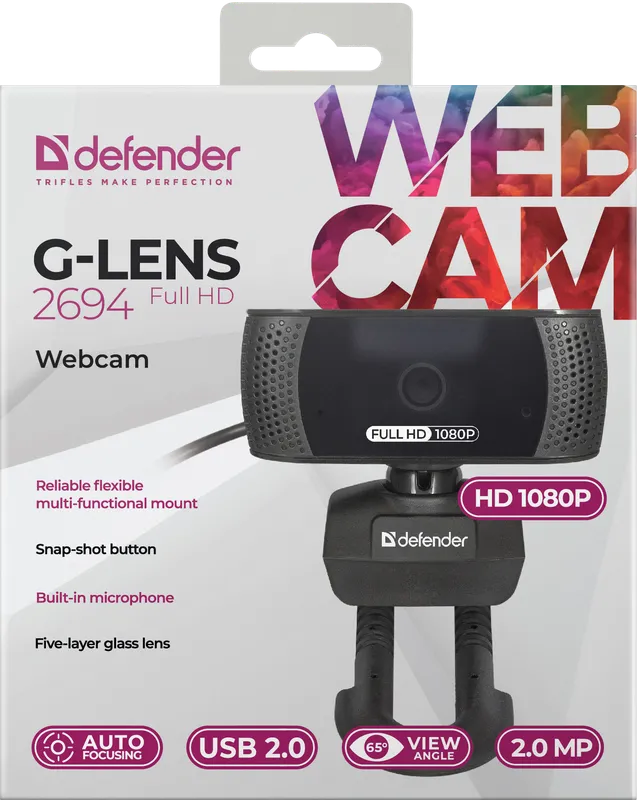 Defender - Уебкамера G-lens 2694 Full HD